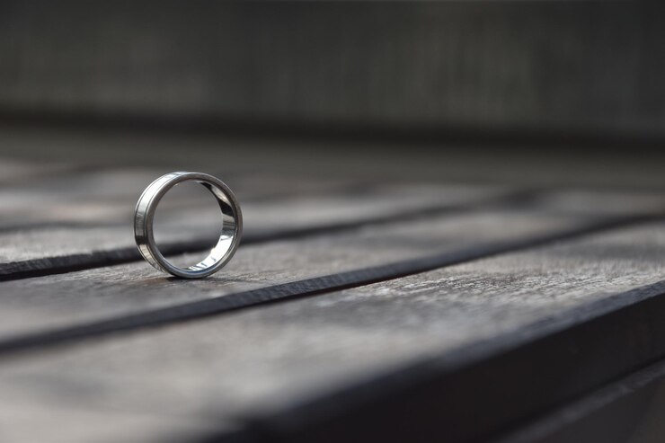Precious Metal Ring Setting and Side Diamond Accents