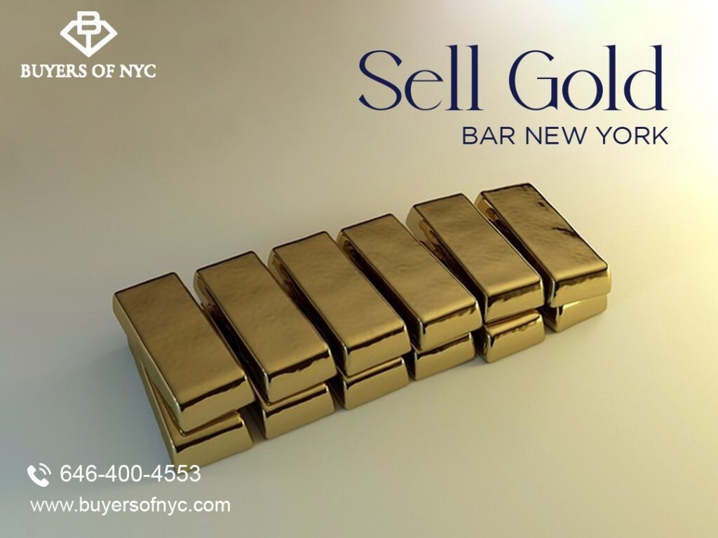 sell gold bars in new york