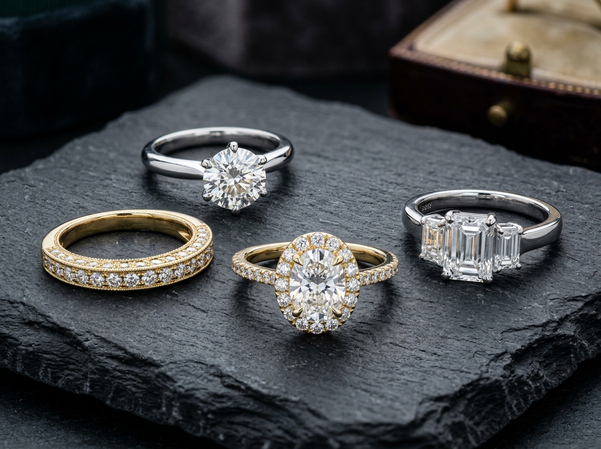 Engagement Ring Styles and Diamond Solitaire Directory