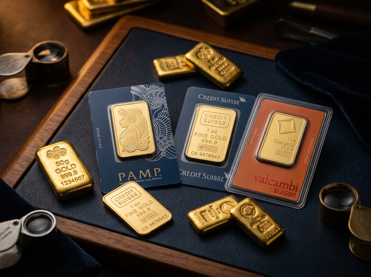Gold bar condition inspection and marketability assessment in NYC