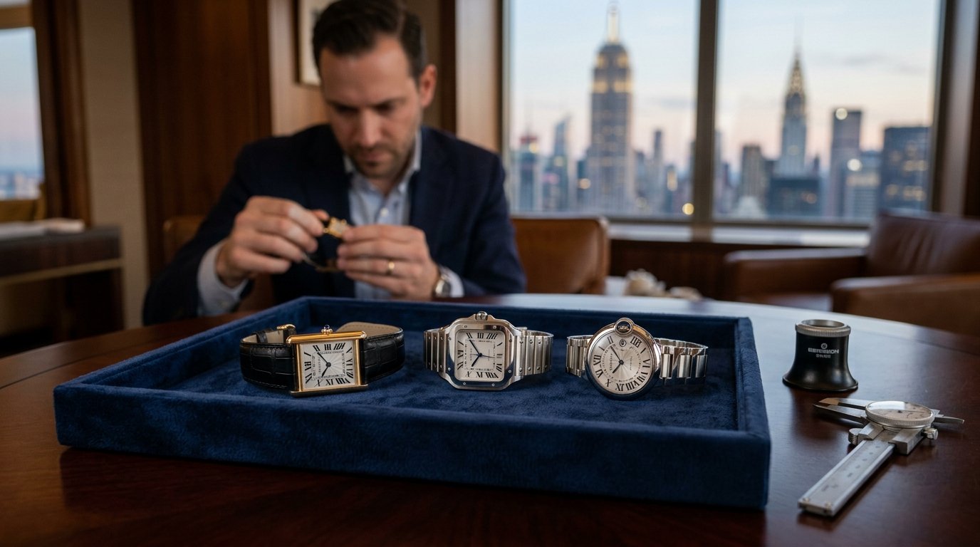 Sell Cartier Watches in NYC - Buyers of NYC Horology Appraisal Suite