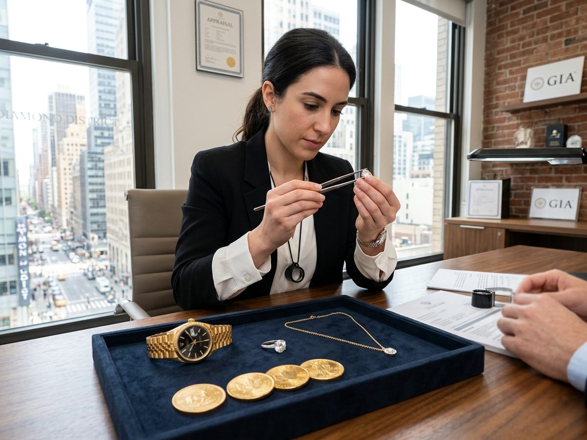 How We Evaluate Jewelry, Diamonds, Gold & Watches in Manhattan NYC